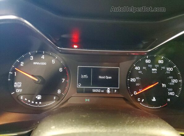 KL79MPS20MB173866 2021 CHEVROLET TRAILBLAZER Black Вид щитка приладів