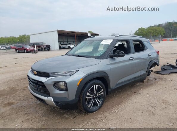 KL79MPS22PB215958 2023 CHEVROLET TRAILBLAZER Gray Передня ліва чверть