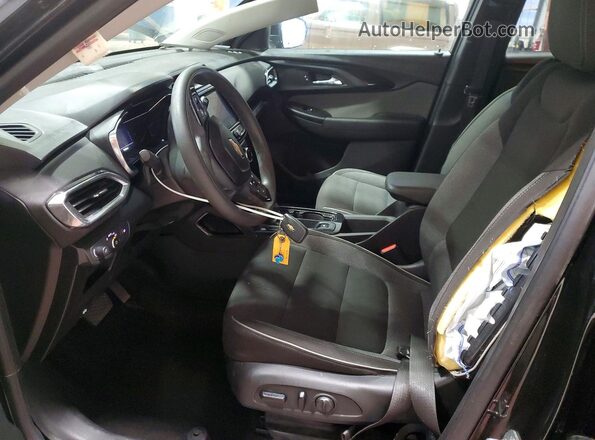 KL79MPSL1MB058623 2021 CHEVROLET TRAILBLAZER Black წინა სალონის ხედი