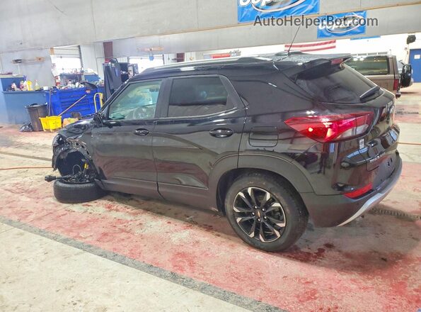 KL79MPSL1MB058623 2021 CHEVROLET TRAILBLAZER Black უკანა მარცხენა
