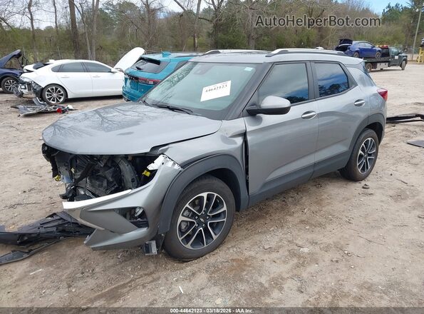 KL79MPSL2RB140206 2024 CHEVROLET TRAILBLAZER Silver Front left