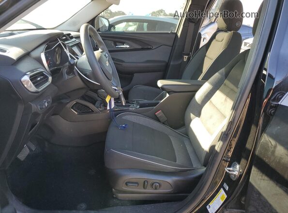 KL79MPSL4MB003969 2021 CHEVROLET TRAILBLAZER Black Вид салону спереду