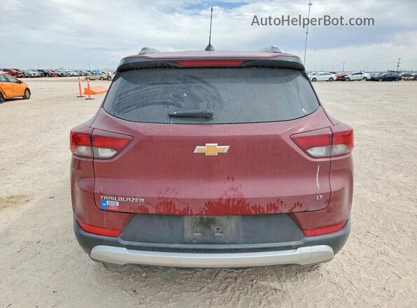 KL79MPSL4RB137792 2024 CHEVROLET TRAILBLAZER Бордовый Вид сзади
