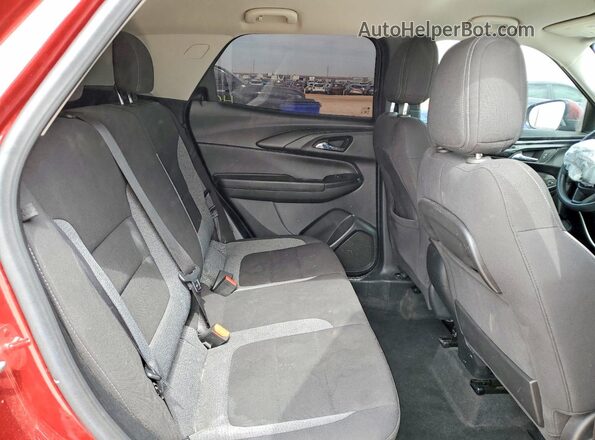 KL79MPSL4RB137792 2024 CHEVROLET TRAILBLAZER Бордовый Вид задней части салона