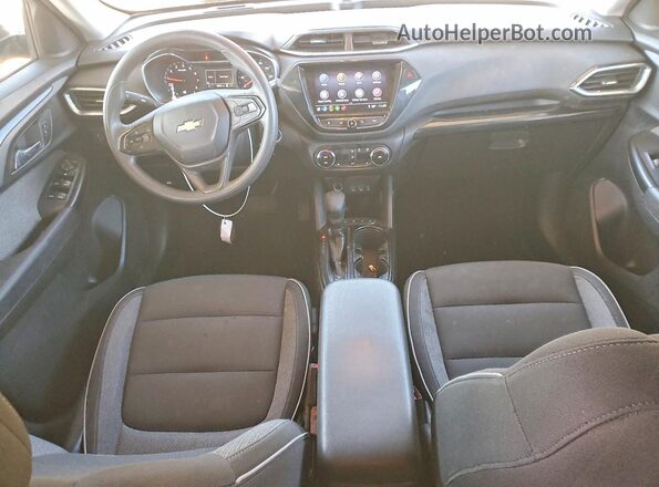 KL79MPSL5MB054381 2021 CHEVROLET TRAILBLAZER Blue წინა პანელის ხედი
