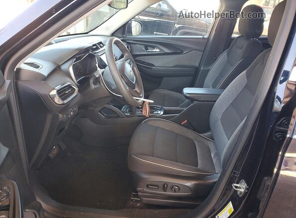 KL79MPSL5MB054381 2021 CHEVROLET TRAILBLAZER Blue წინა სალონის ხედი