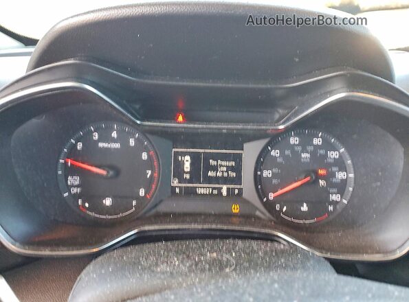 KL79MPSL5MB054381 2021 CHEVROLET TRAILBLAZER Blue ხელსაწყოთა პანელის ხედი
