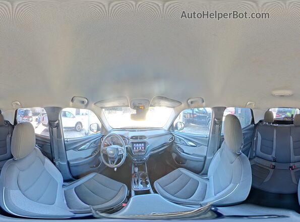 KL79MPSL5MB054381 2021 CHEVROLET TRAILBLAZER Blue VIN კოდის სტიკერის ხედი