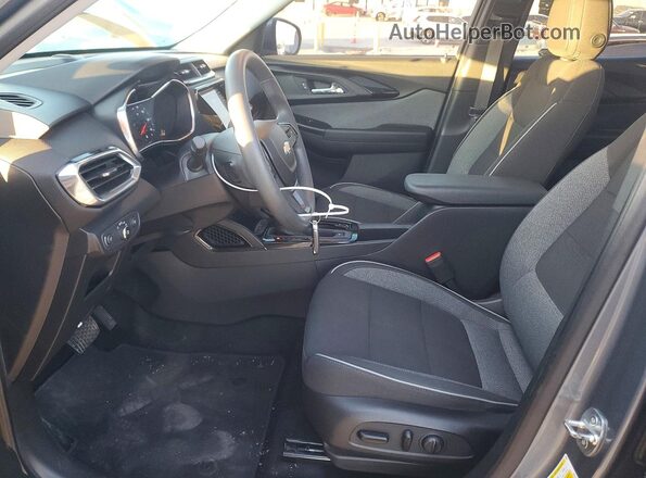 KL79MPSL8MB125489 2021 CHEVROLET TRAILBLAZER Gray Вид салону спереду