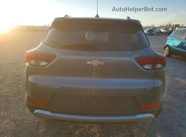 KL79MPSL8MB125489 2021 CHEVROLET TRAILBLAZER Gray Вид ззаду