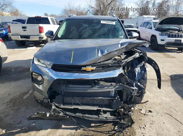 KL79MPSL8NB058846 2022 CHEVROLET TRAILBLAZER Gray Դիմացի տեսք