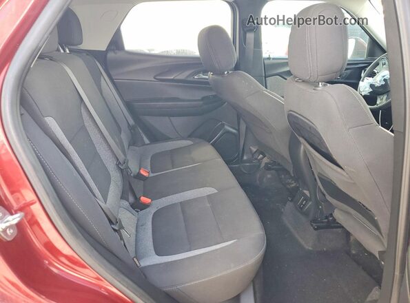 KL79MPSL8PB063693 2023 CHEVROLET TRAILBLAZER Красный Вид задней части салона