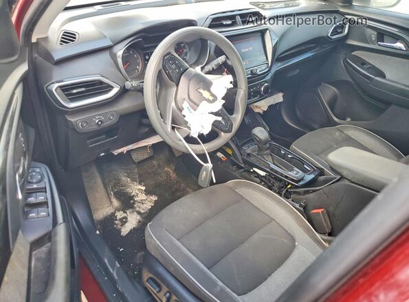 KL79MPSL8PB063693 2023 CHEVROLET TRAILBLAZER Красный Вид панели приборов