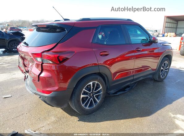 KL79MPSL9RB169833 2024 CHEVROLET TRAILBLAZER Red Rear right