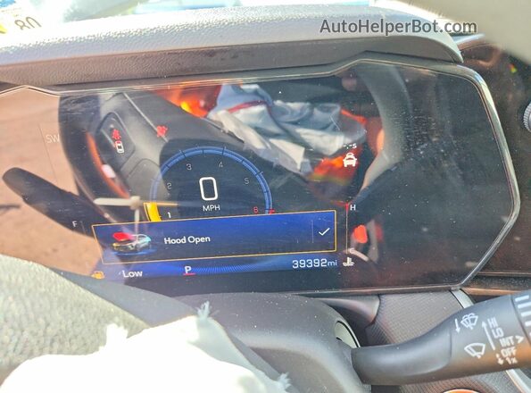 KL79MPSL9SB046071 2025 CHEVROLET TRAILBLAZER Black Vista del cuadro de instrumentos