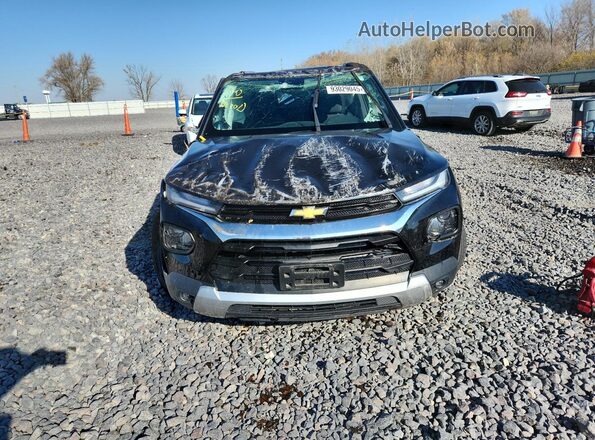 KL79MRSL2MB031023 2021 CHEVROLET TRAILBLAZER Black Вид спереду