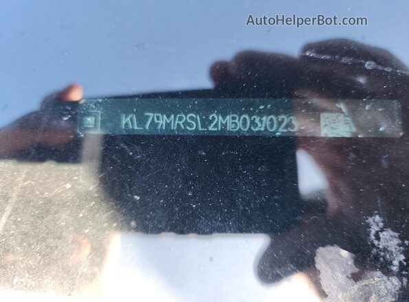 KL79MRSL2MB031023 2021 CHEVROLET TRAILBLAZER Black Вид підкапотного простору