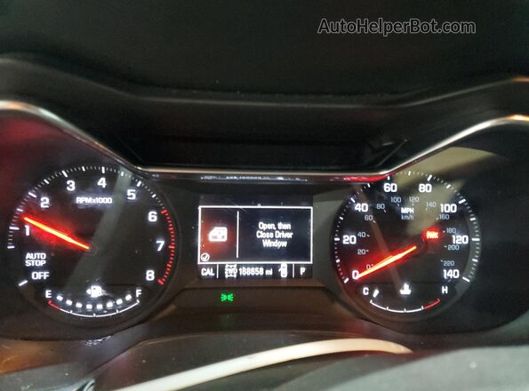 KL79MRSL2MB047061 2021 CHEVROLET TRAILBLAZER Black Вид щитка приладів