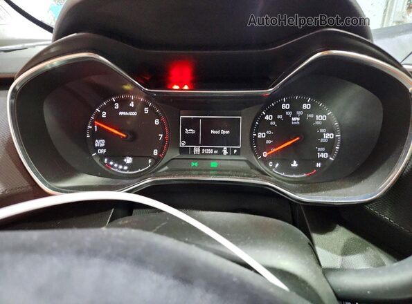 KL79MRSL5NB128184 2022 CHEVROLET TRAILBLAZER Black Սարքավորումների վահանակի տեսք
