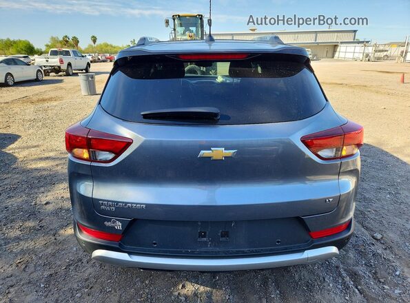 KL79MRSL6MB032501 2021 CHEVROLET TRAILBLAZER Gray Rear view