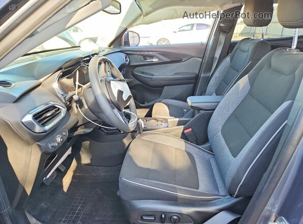 KL79MRSL6MB032501 2021 CHEVROLET TRAILBLAZER Gray Front interior view