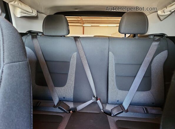 KL79MRSL6MB032501 2021 CHEVROLET TRAILBLAZER Gray Rear seats view
