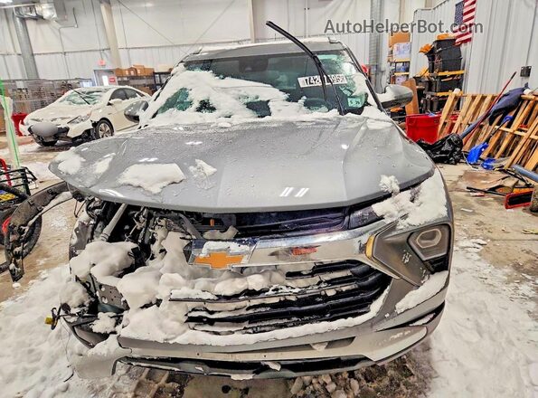 KL79MRSL6SB218259 2025 CHEVROLET TRAILBLAZER Gray Widok z przodu