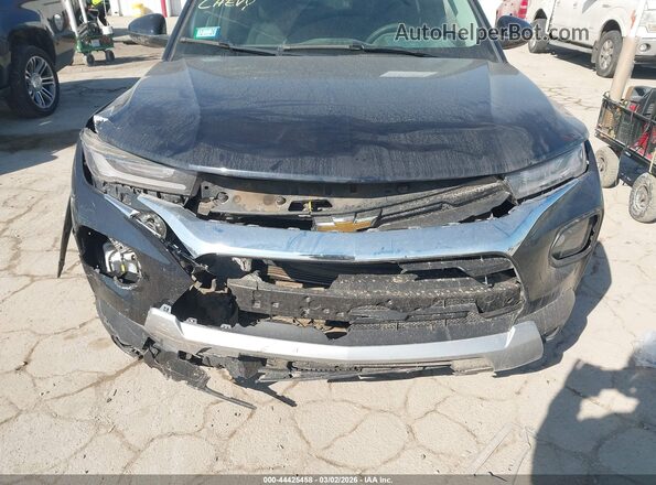 KL79MRSL8MB056590 2021 CHEVROLET TRAILBLAZER Black Front view