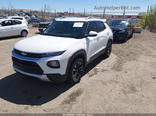 KL79MRSL8MB110065 2021 CHEVROLET TRAILBLAZER White Przód lewy