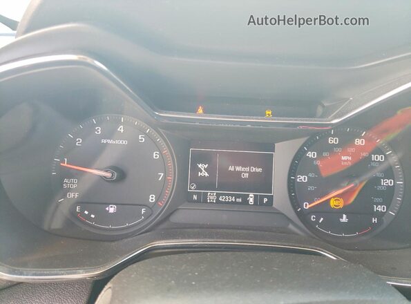 KL79MRSL8PB115545 2023 CHEVROLET TRAILBLAZER Maroon Սարքավորումների վահանակի տեսք