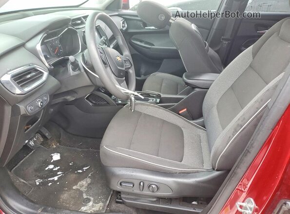 KL79MRSL9MB010735 2021 CHEVROLET TRAILBLAZER Red Vista interior delantera