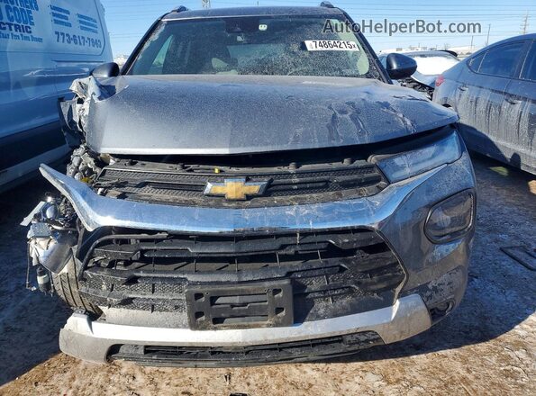 KL79MRSLXMB160353 2021 CHEVROLET TRAILBLAZER Gray Vista frontal