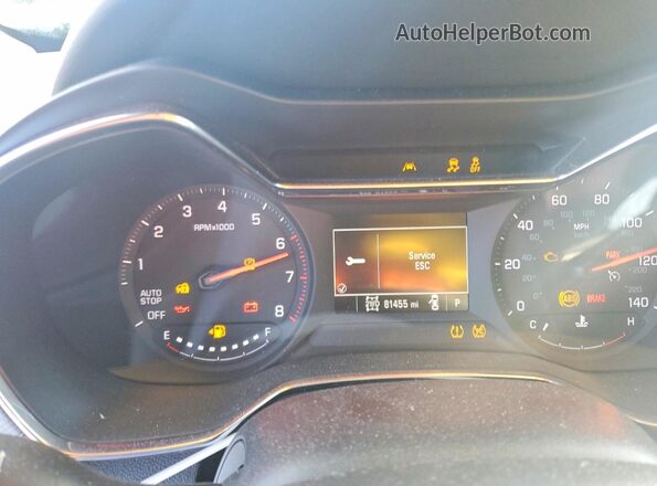 KL79MRSLXMB160353 2021 CHEVROLET TRAILBLAZER Gray Vista del cuadro de instrumentos