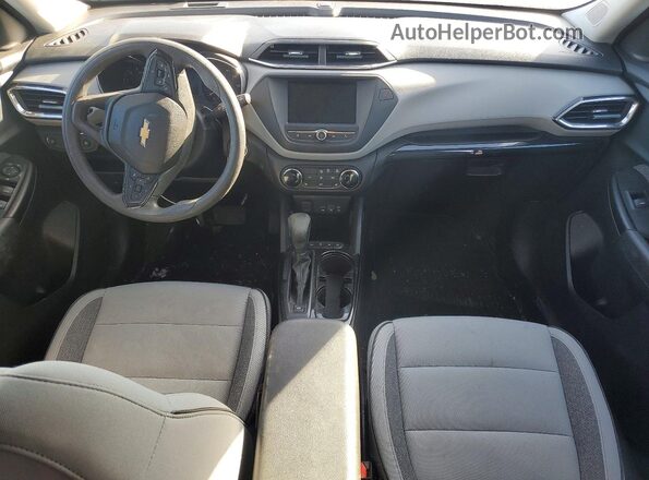 KL79MRSLXMB160353 2021 CHEVROLET TRAILBLAZER Gray Vista del salpicadero