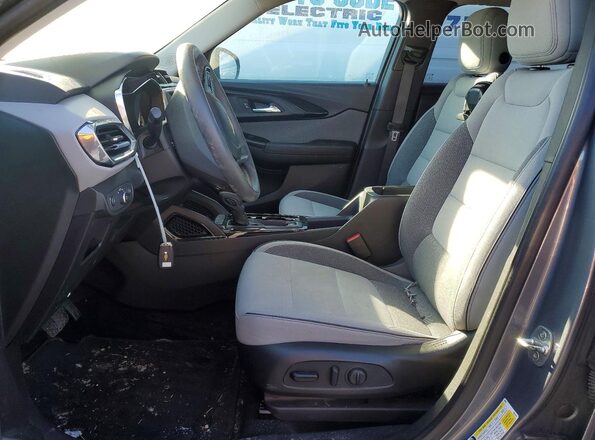 KL79MRSLXMB160353 2021 CHEVROLET TRAILBLAZER Gray Vista interior delantera