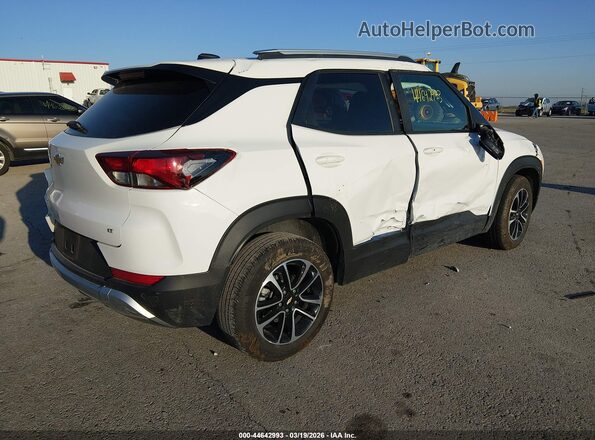 KL79MRSLXSB139984 2025 CHEVROLET TRAILBLAZER White უკანა მარჯვენა