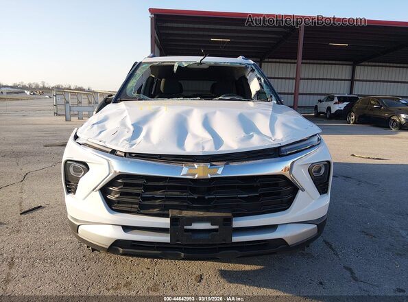 KL79MRSLXSB139984 2025 CHEVROLET TRAILBLAZER White უკანა სალონის ხედი