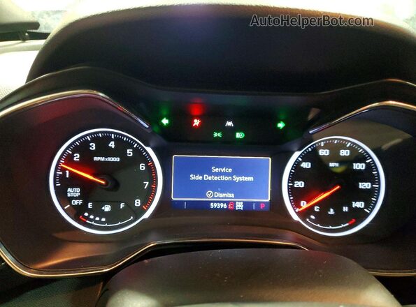 KL79MSSL5MB136646 2021 CHEVROLET TRAILBLAZER Оранжевый Вид щитка приборов