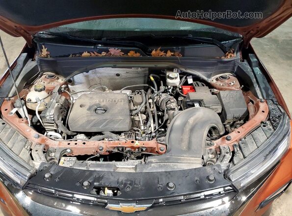 KL79MSSL5MB136646 2021 CHEVROLET TRAILBLAZER Оранжевый Вид подкапотного пространства