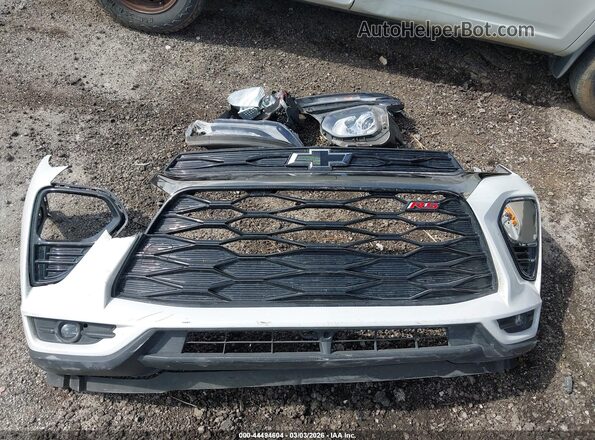 KL79MTSL1MB171643 2021 CHEVROLET TRAILBLAZER White Instrument cluster view
