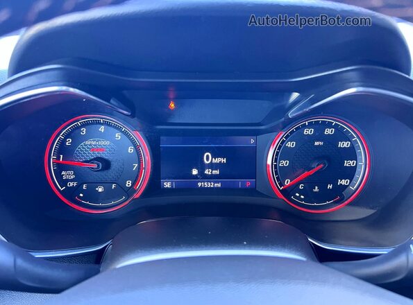 KL79MTSL3MB073794 2021 CHEVROLET TRAILBLAZER Teal Dashboard view