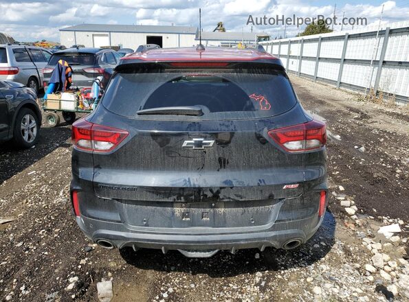 KL79MTSL4MB129256 2021 CHEVROLET TRAILBLAZER Black უკანა ხედი