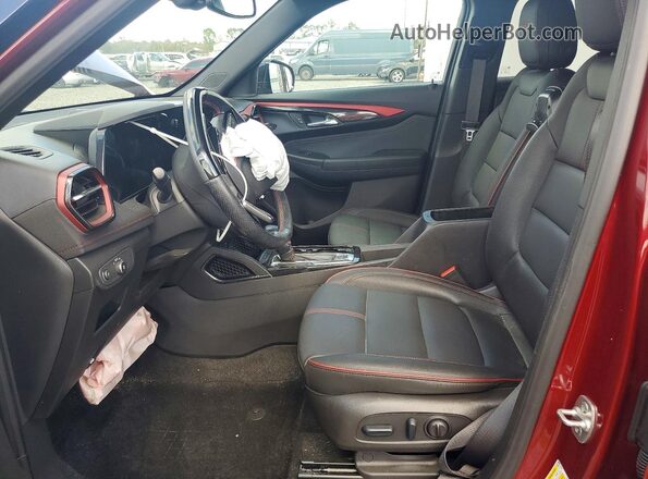 KL79MTSL4SB067094 2025 CHEVROLET TRAILBLAZER Red Вид салону спереду