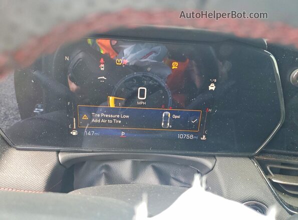 KL79MTSL4SB067094 2025 CHEVROLET TRAILBLAZER Red Вид щитка приладів