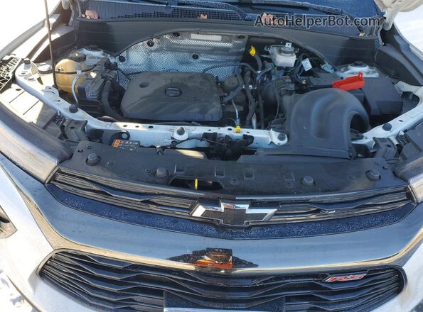 KL79MTSL6MB116072 2021 CHEVROLET TRAILBLAZER White ძრავის განყოფილების ხედი