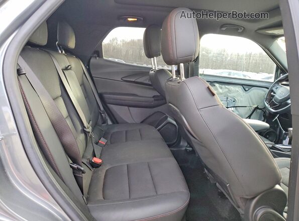 KL79MTSL6MB180175 2021 CHEVROLET TRAILBLAZER Серый Вид задней части салона