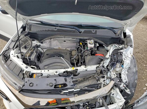 KL79MTSL7MB130319 2021 CHEVROLET TRAILBLAZER White ძრავის განყოფილების ხედი