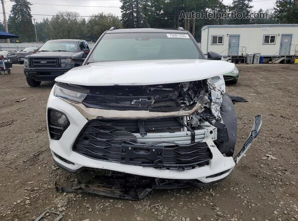 KL79MTSL7MB130319 2021 CHEVROLET TRAILBLAZER White წინა ხედი
