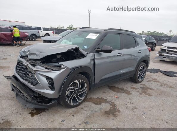 KL79MTSL7RB128450 2024 CHEVROLET TRAILBLAZER Gray Przód lewy