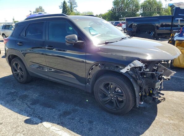 KL79MTSL8MB038510 2021 CHEVROLET TRAILBLAZER Black Przód prawy